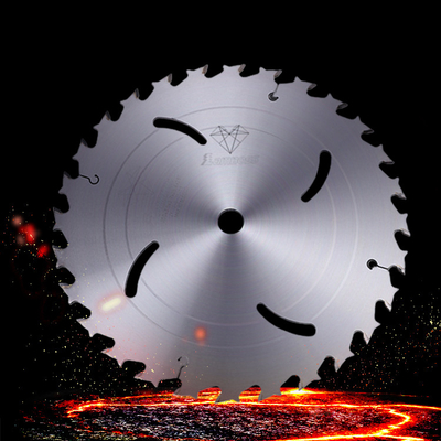 comprar Cuchilla de sierra circular TCT de grado industrial personalizada para cortar madera sólida transversal online manufacture