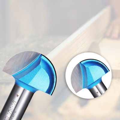 comprar 1/2' de diámetro de moldeo de bits de enrutador para paneles de madera de puerta de cala con rodamiento online manufacture