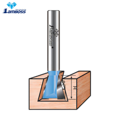 comprar 1/2 1/4 cortador de fresado de madera tallada cola de paloma bits de enrutador para la máquina de CNC online manufacture