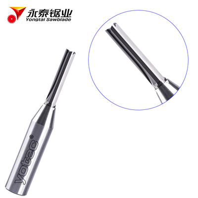 comprar 6/8/10/12mm Cabaña TCT Carburo Directo Router Bit 2 Flautas para MDF y madera online manufacture