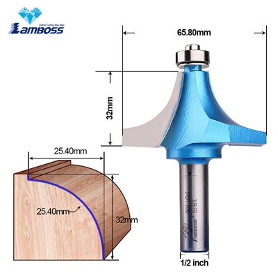 comprar Lamboss rodando sobre el trozo con rodamiento cortador de madera de fresado de esquina trozo redondo para la madera online manufacture