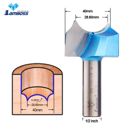 comprar Lamboss Dragon Ball Cuchillo redondo dorado Router de trabajo de madera Bit Dragon Ball Bit online manufacture