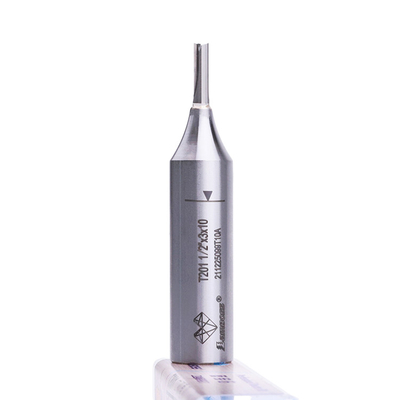 Durable de 12 mm de diámetro roto anti de broca recta TCT de doble flauta