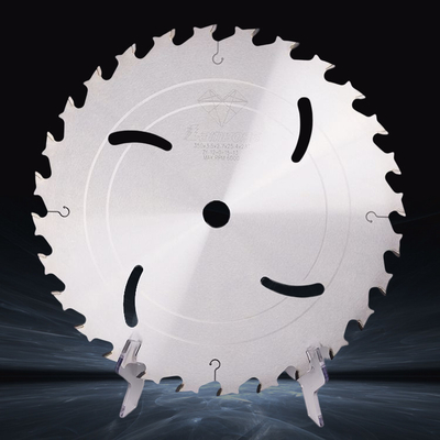LAMBOSS Hojas de sierra circular de corte longitudinal TCT de grado industrial sin cuchillas inclinadas