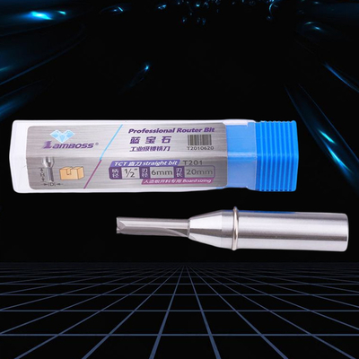 Pedazo antidesgaste resistente del router del borde recto, ranurador multifuncional del corte recto