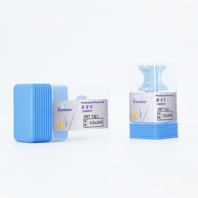 Bits de enrutador de moldeo Bullnose antióxido, portátil multipropósito