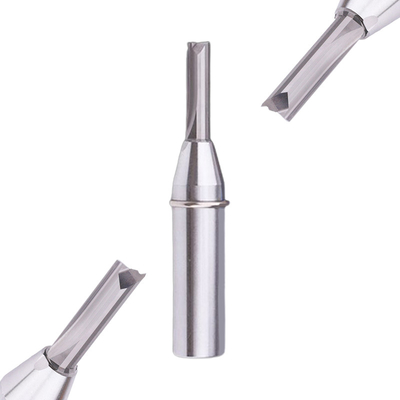 OEM TCT Bit recto Lamboss Router de madera Bit 2mm 3mm 4mm 6mm Carbide 2 flautas