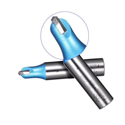 TCT Cove Router Bits 2 flautas Perfiles para corte de madera fresado sin rodamiento