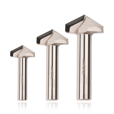 Cortadores de Pcd de nivel industrial con punta de diamante para tablero de astillas MDF
