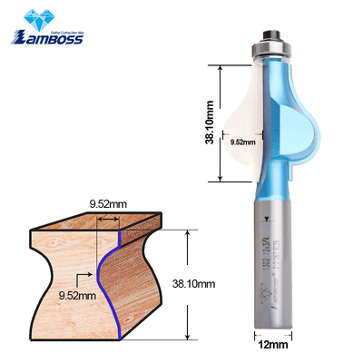 Lamboss con rodamiento para la carpintería Router de tallado de trozos de caja de cala