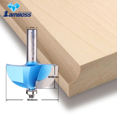 Lamboss 1/2 Chamfer Router Bit Milling Cutter Herramientas para corte de madera con rodamiento