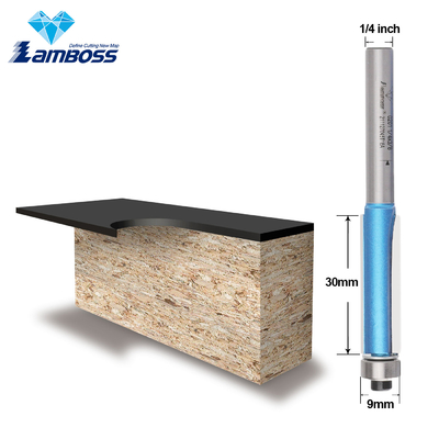 Lamboss Router de corte recto con rodamiento de corte recto con rodamiento de corte de fresado