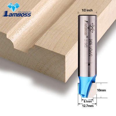Lamboss Router de limpieza de fondo Bit Router de corte de fresado de fondo plano Bites de router de tallado de madera