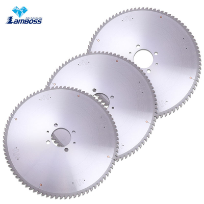 Lamboss Pcd Saw Blade Factory Blade de metal no ferroso de venta al por mayor Cuchilla de corte redonda
