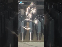 Dos rotores de flauta, y unas brocas de carburo de flauta.