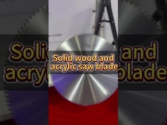 Cuchilla de corte redonda soldada anticorrosiva, cuchillas de sierra de carburo multifunción